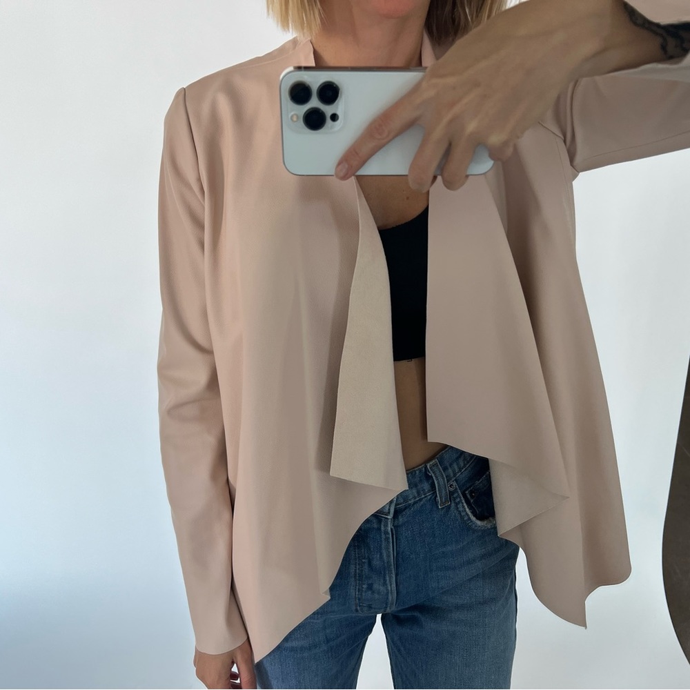 Zara jacket. Leather like. XS
